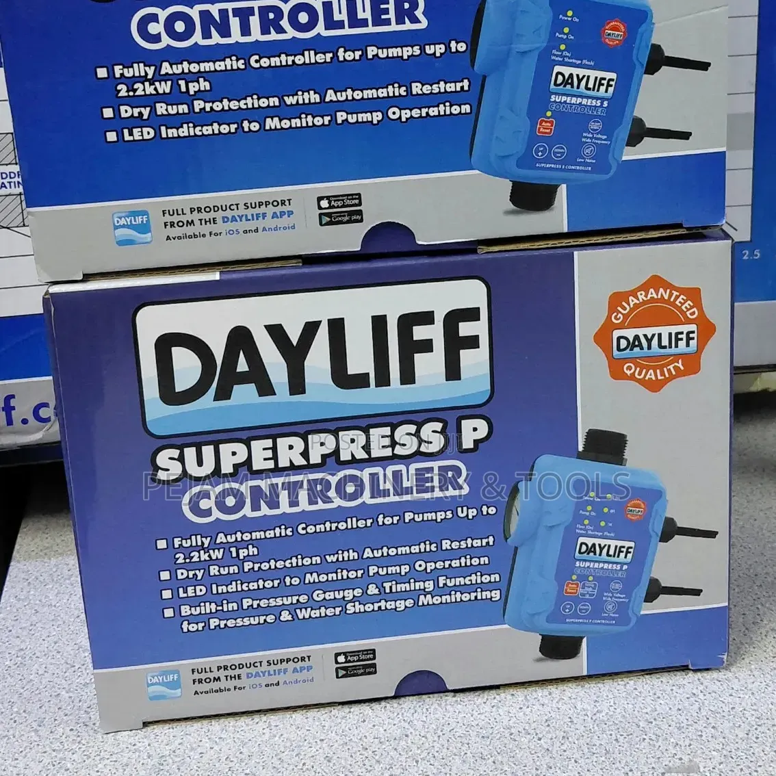 Dayliff Superpress P Pressure Control With Auto Gauge 2.2kw