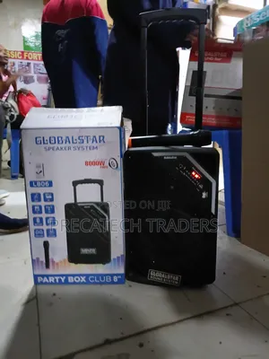 Globalstar L806 Portable Karaoke Speaker – 8000W PMPO