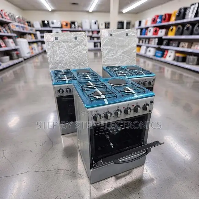 Value Prices Easy Grip 3 Gas Burners +1 Electric Free Standing Cookers