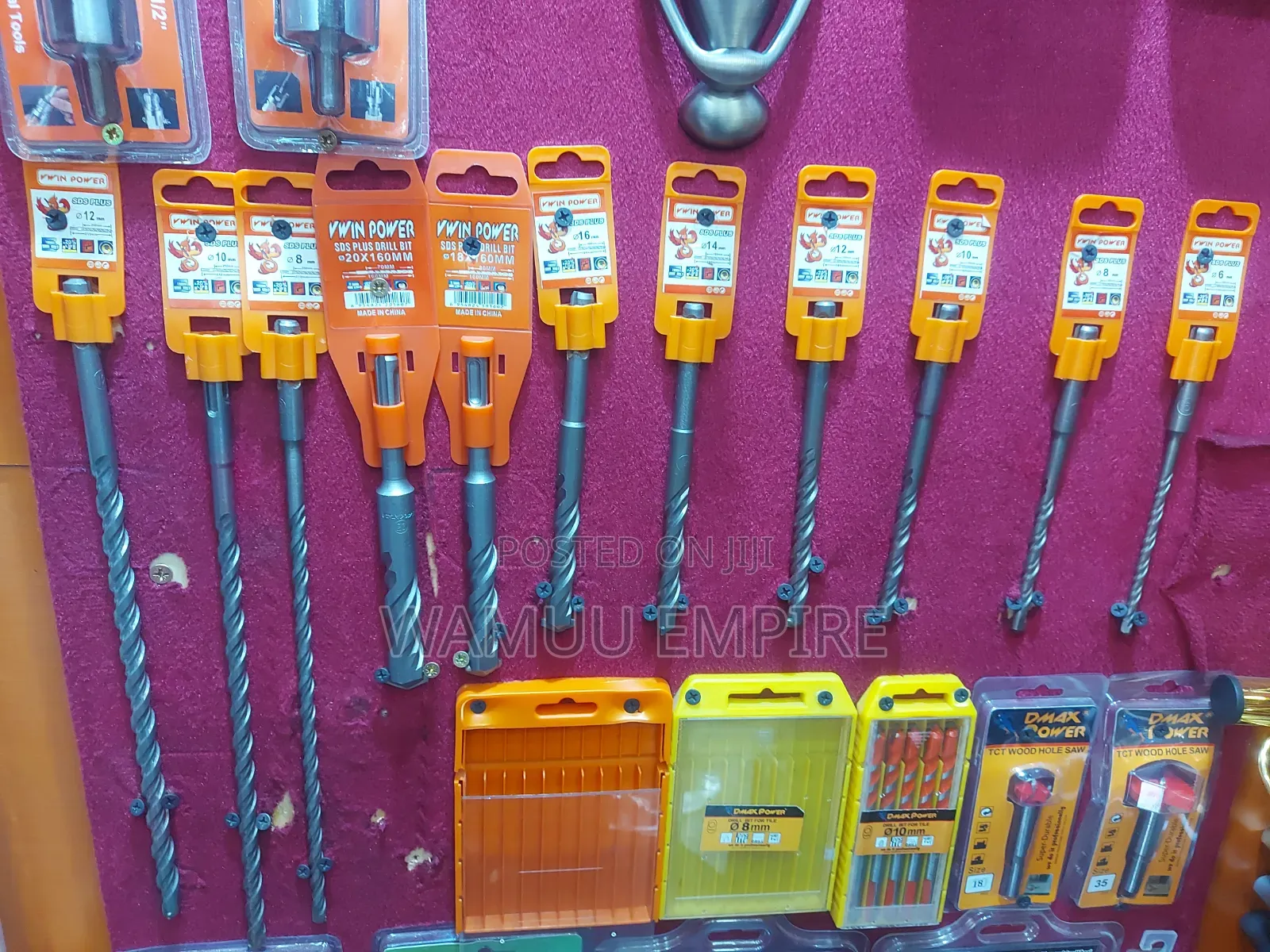 VWIN POWER SDS Plus Drill Bits, 160mm 450mm