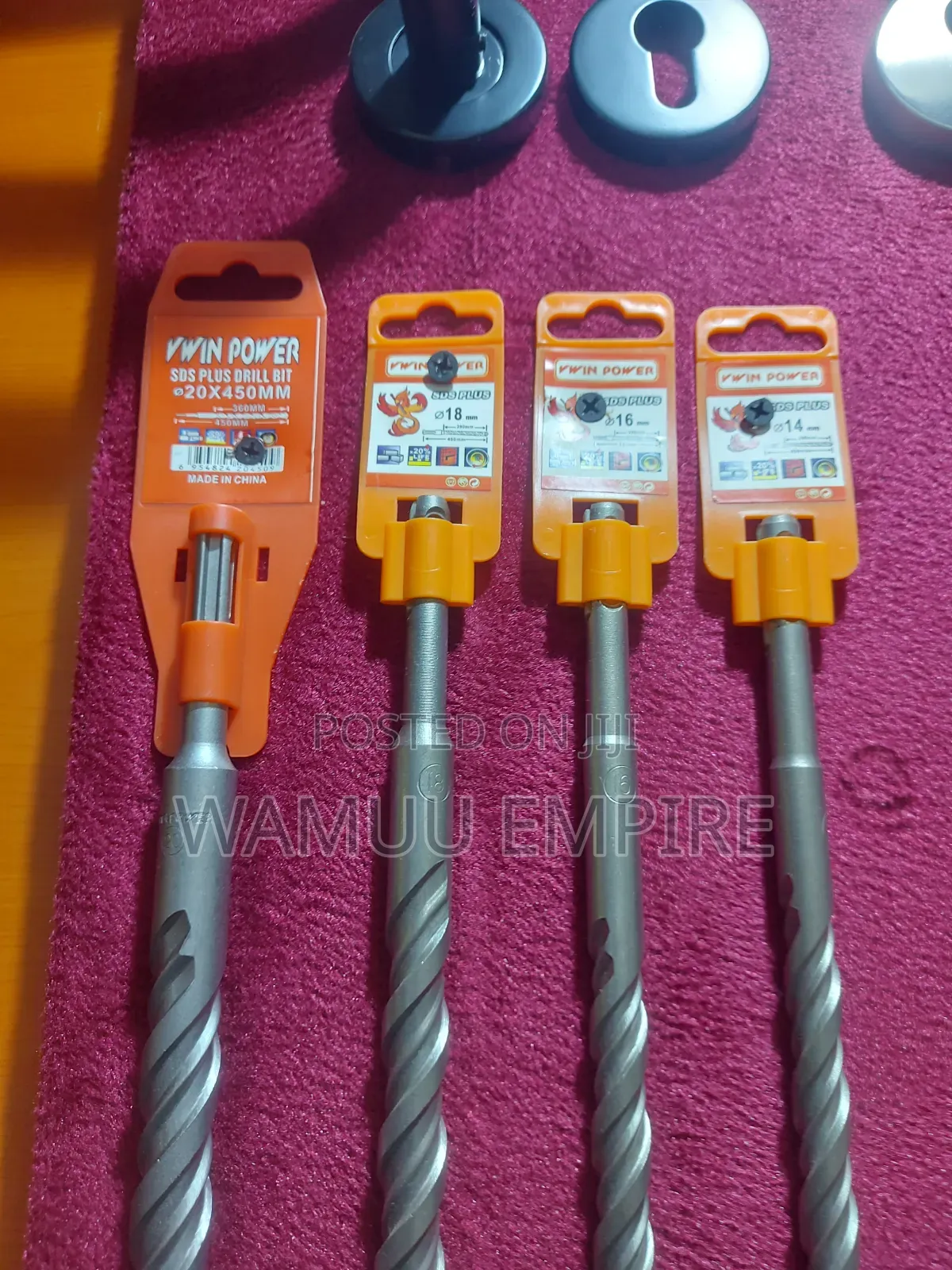 VWIN POWER SDS Plus Drill Bits, 160mm 450mm