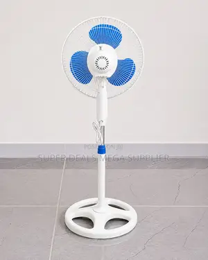 Large Coverage, Silent Motor 16′′ Electric Stand Fan