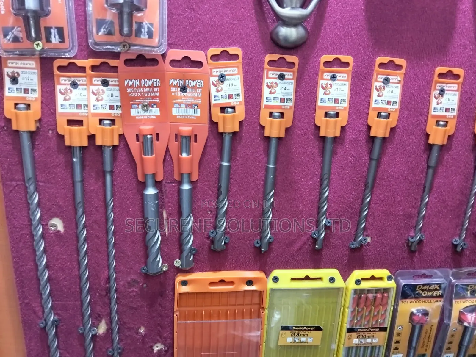 SDS Plus Hammer Drill Bits With a 160mm Length Hilt