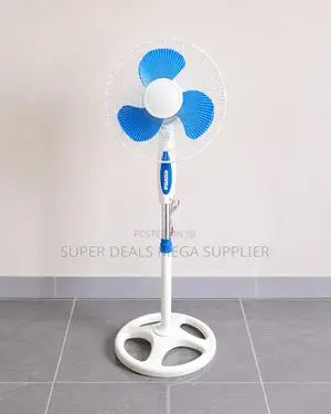 Wide Angle Swing, Low Energy 16′′ Electric Stand Fan