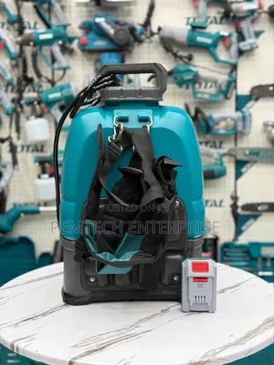 TOTAL 16L Cordless Backpack Sprayer (TSPLI20162), a 20v