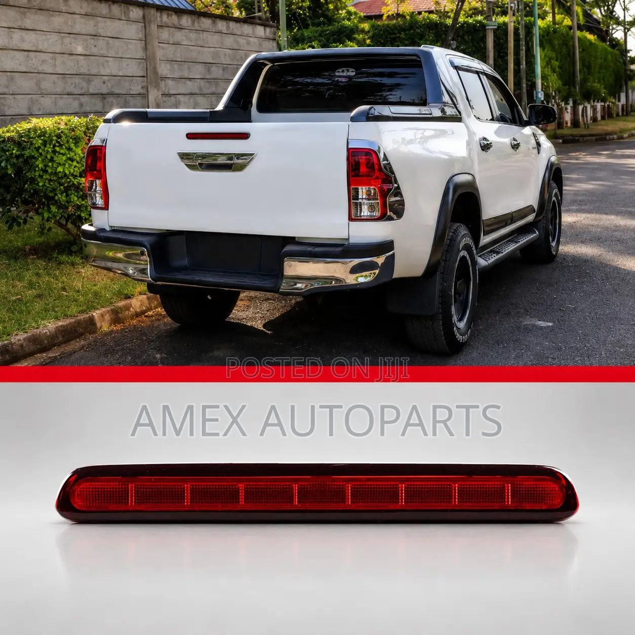 Brake Lamp Toyota Hilux Revo 2015 Onwards Red
