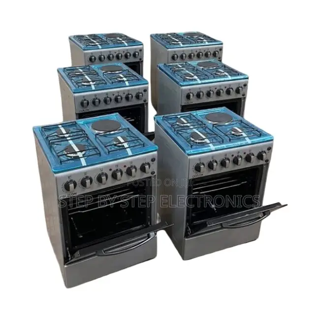 Bulk Prices Easy Clean 3 Gas Burners +1 Electric Free Standing Cookers