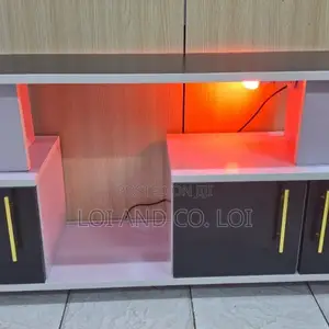 Istanbul 2 Modern TV Stand With LED Lights