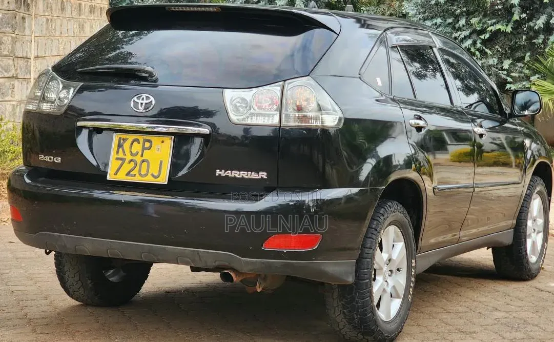 Toyota Harrier 2010 Black