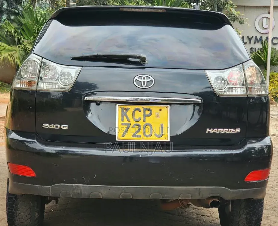 Toyota Harrier 2010 Black
