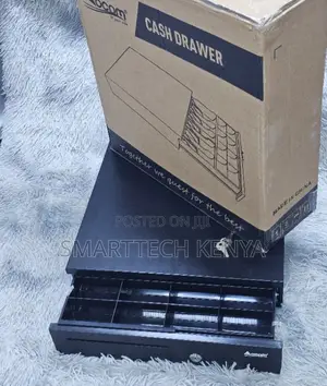 5 Bill Steel Automatic Cash Drawer - Safe Box Provide Extra Storage