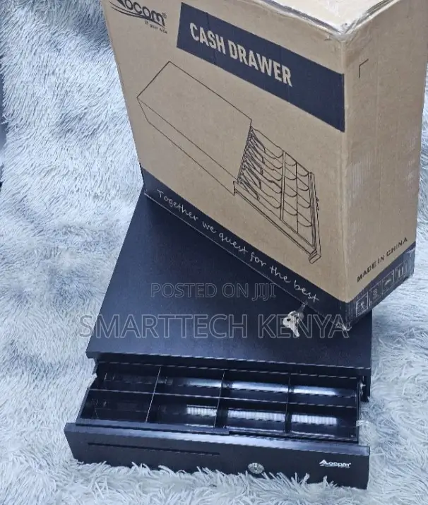 5 Bill Steel Automatic Cash Drawer - Safe Box Provide Extra Storage