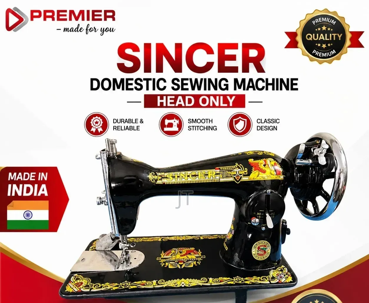 Sincer" Domestic Sewing Machine Head