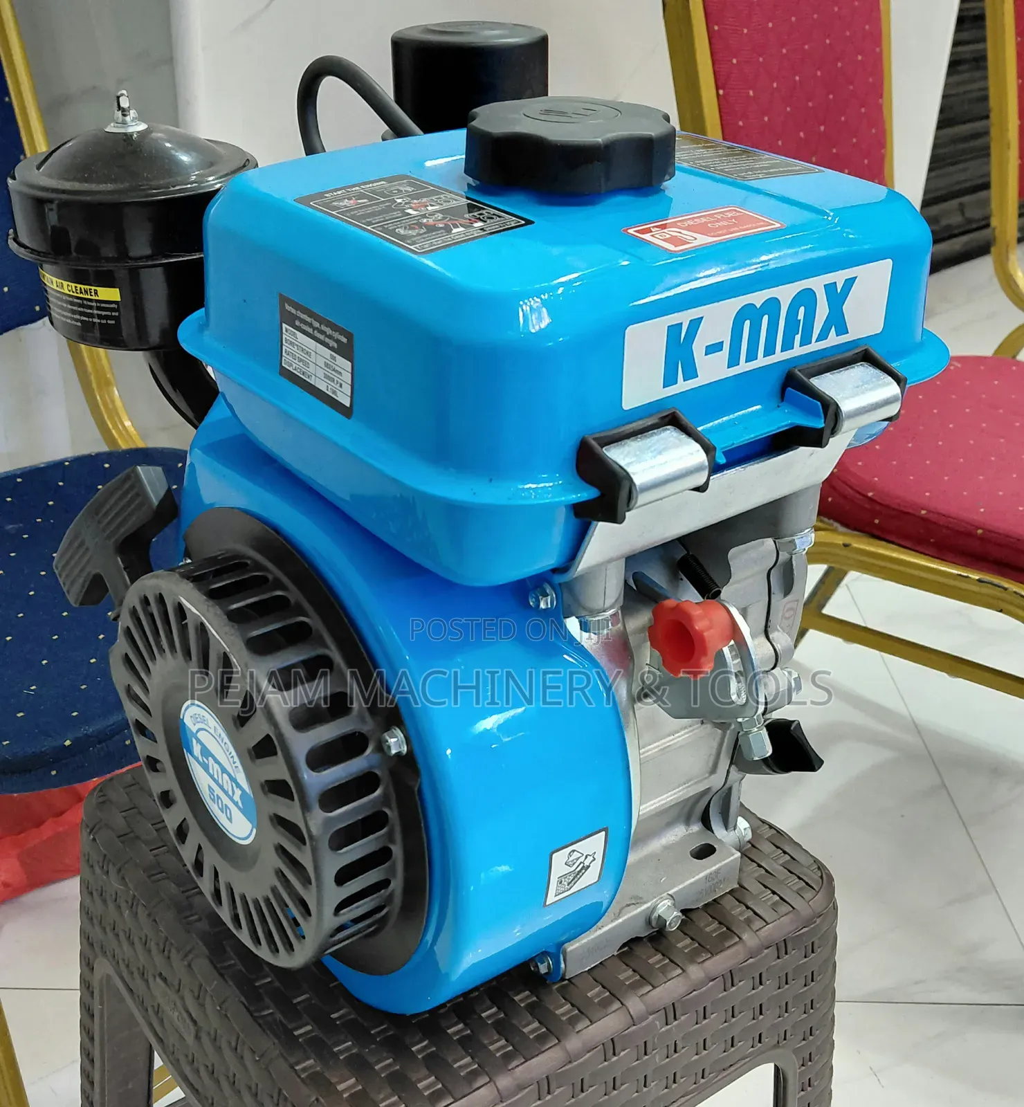 K-Max 7.5HP Air-Cooled Single-Cylinder Diesel Engine