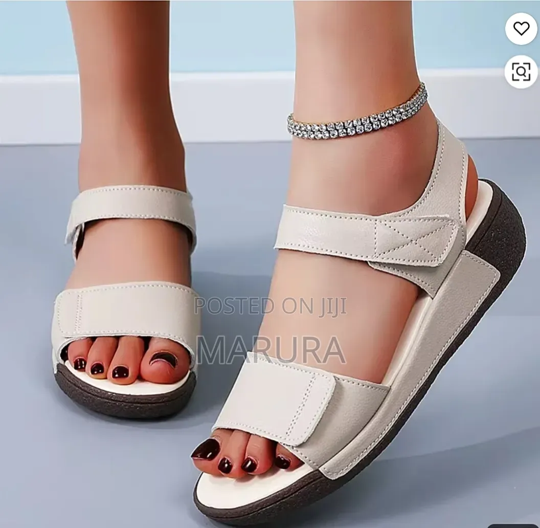 Open Toe Wedge