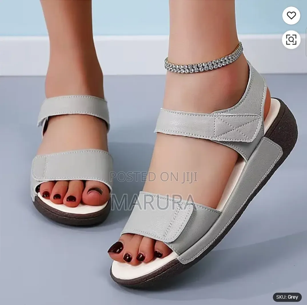 Open Toe Wedge