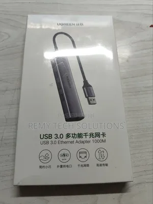 Ugreen USB 3.0 to 3 Port USB 3.0 + Ethernet Adapter (Cm475)