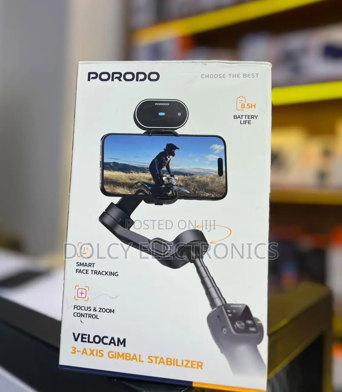 PORODO Velocam 3-Axis Gimbale Stabilizer