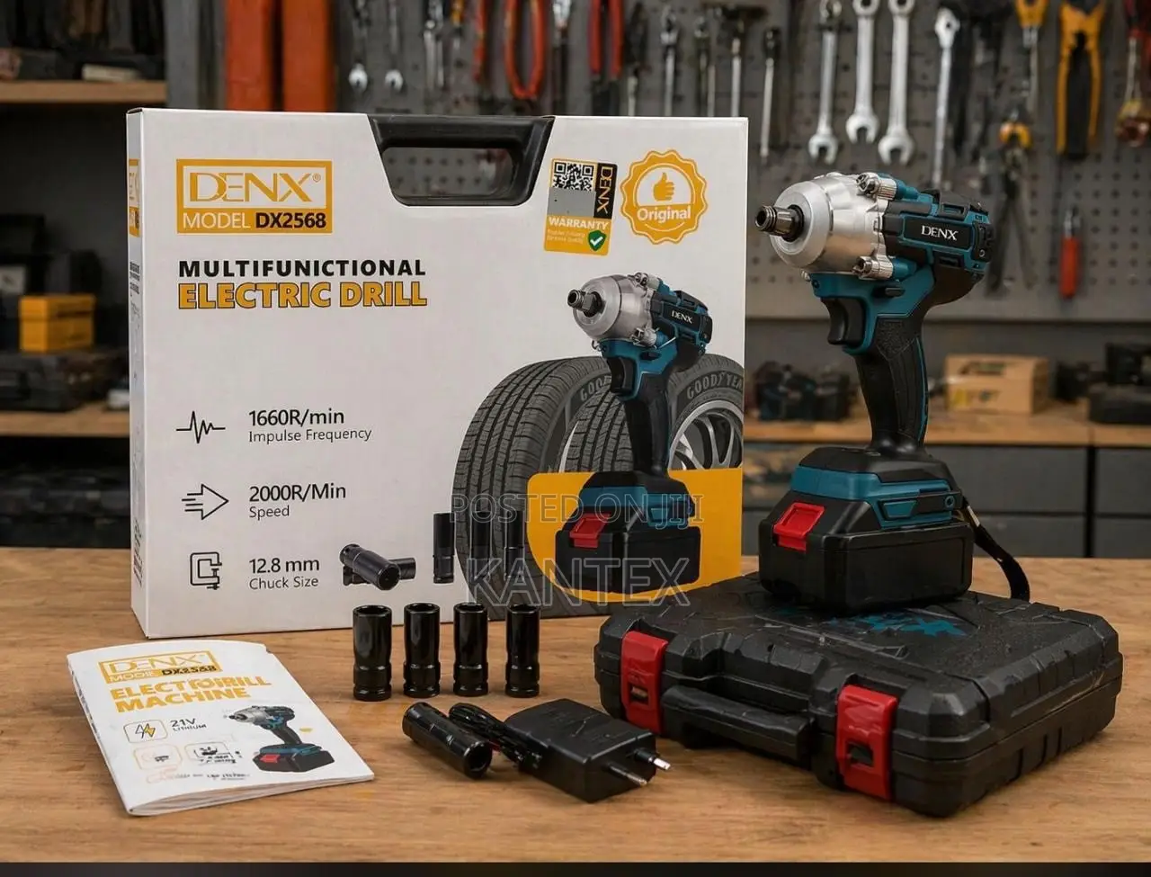 Denx Dx2568 Multifunctional Electric Drill