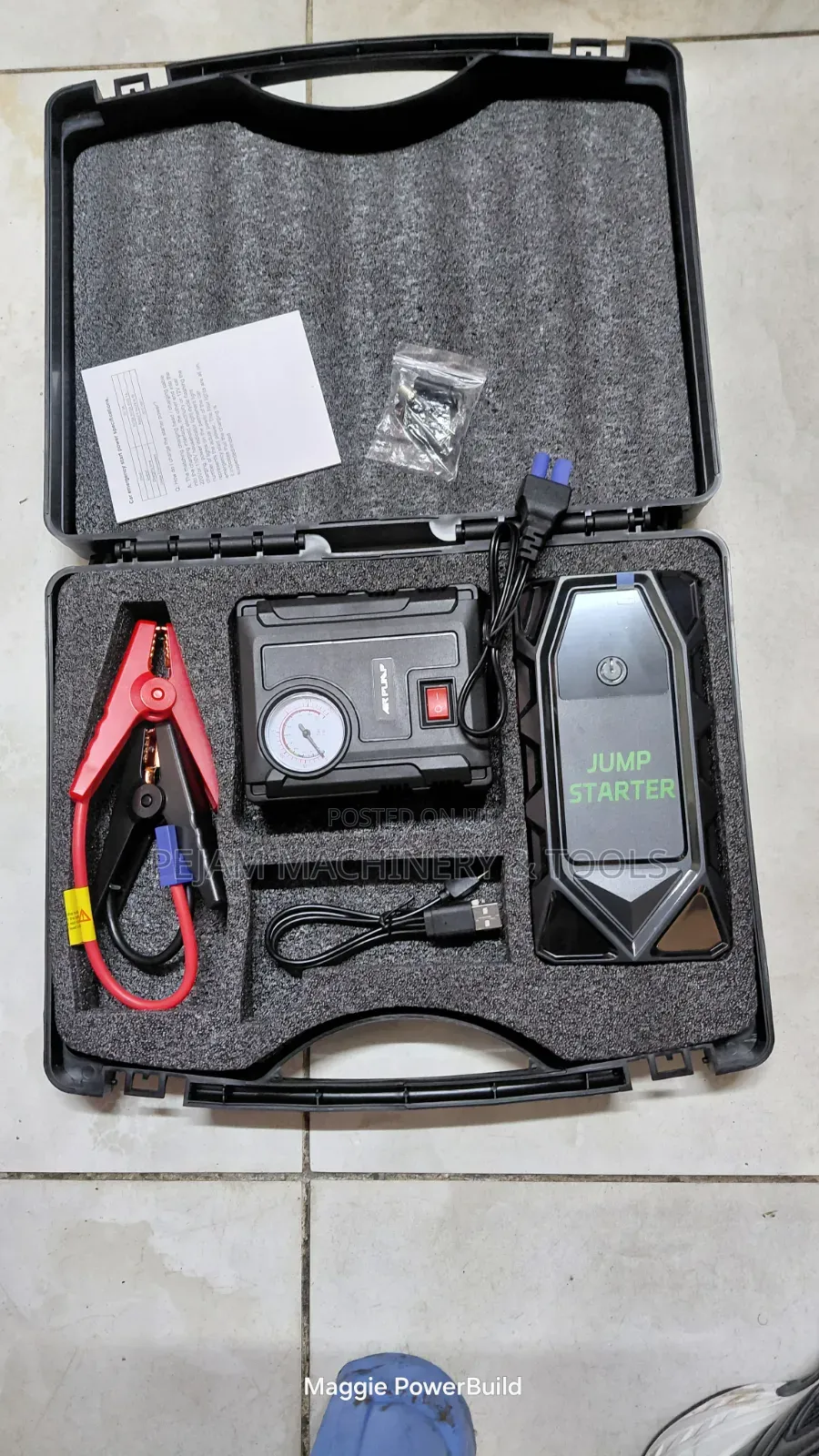 Multifunctional Car Jump Starter Kit
