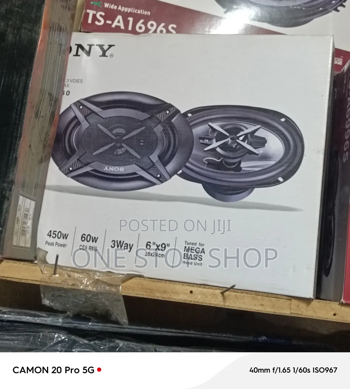 6*9" Sony Oval Coaxial Speakers for Wide Sound Dispersion