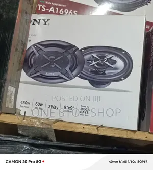 6*9" Sony Oval Coaxial Speakers for Wide Sound Dispersion