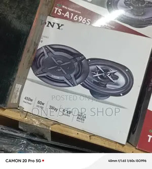 Sony 6"x9" Car Audio Speakers in Pairs Set