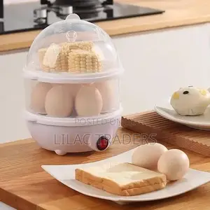 Double Egg Poacher Boiler – Compact Kitchen Gadget