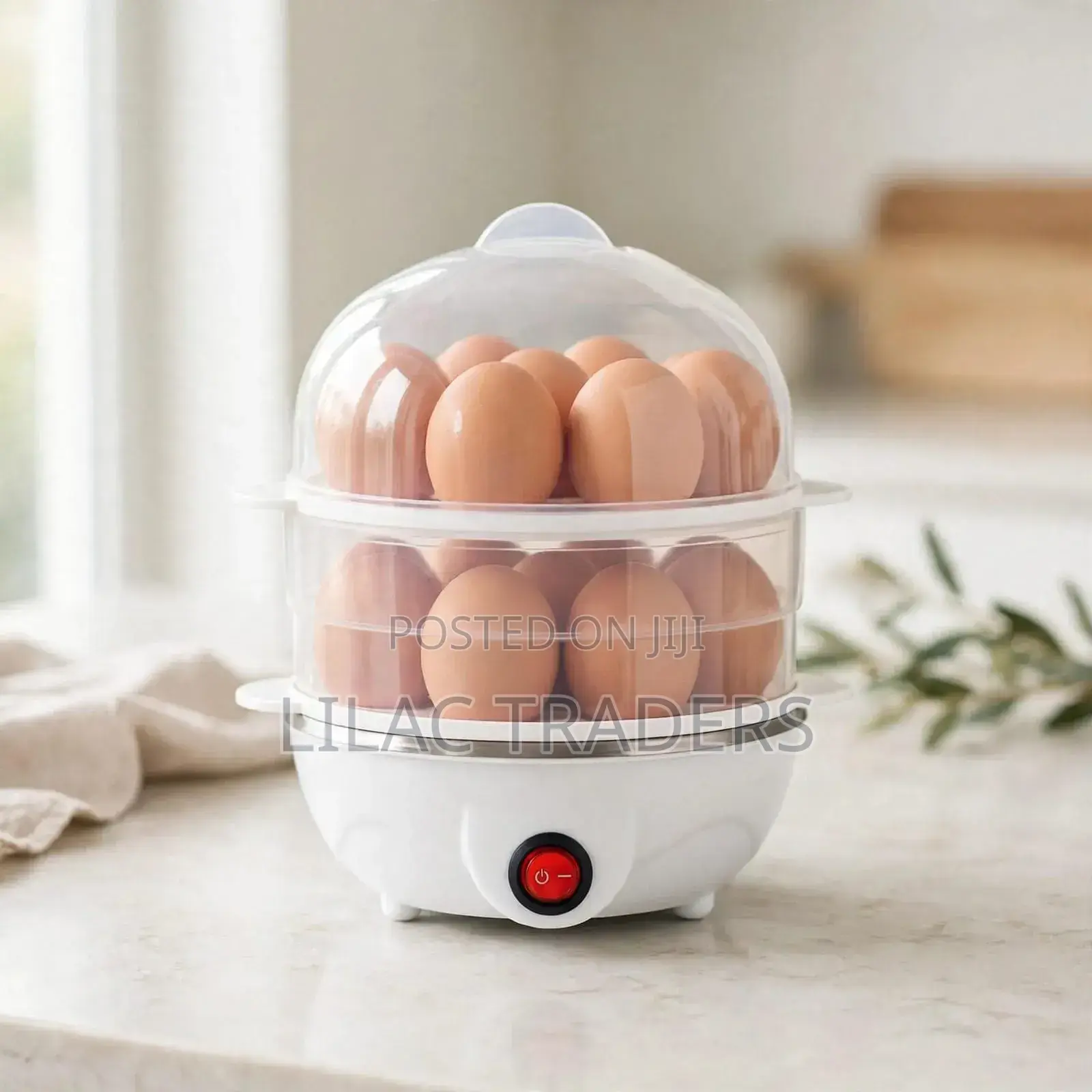 Double Egg Poacher Boiler – Compact Kitchen Gadget