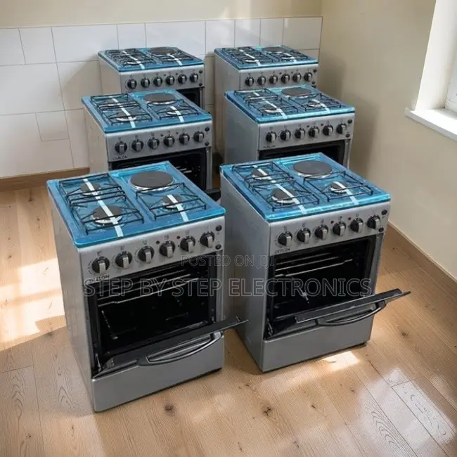 Bulk Prices Gas Safety 3 Gas Burners +1 Electric Free Standing Cookers