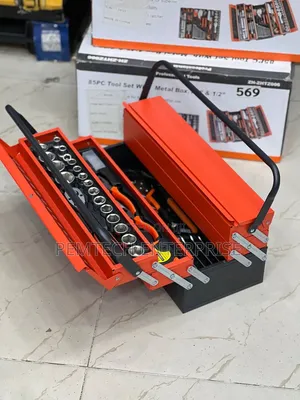 85-Piece Chrome Vanadium Mechanics Tool Set