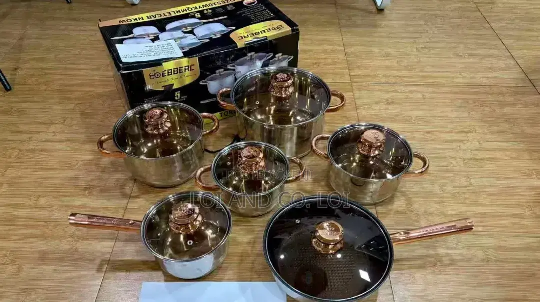12 Pieces Engelberg Stainless Cookware Set