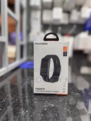 Trackfit Screenless Smart Fitband (Black)