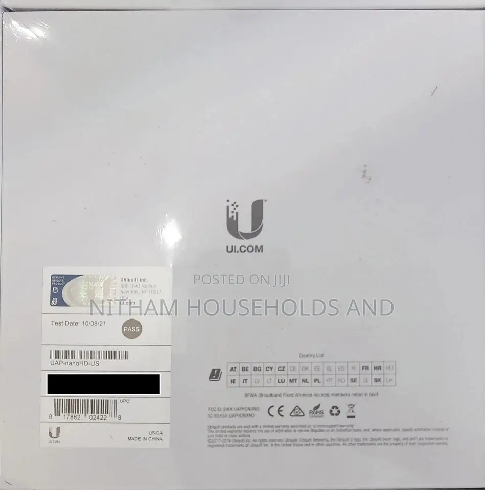 Ubiquiti Uap-Nanohd -4×4 Mu-Mimo 802.11ac Wave 2 Access Point