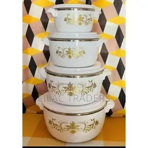 4 PCS Food Warmer Hotpot Set