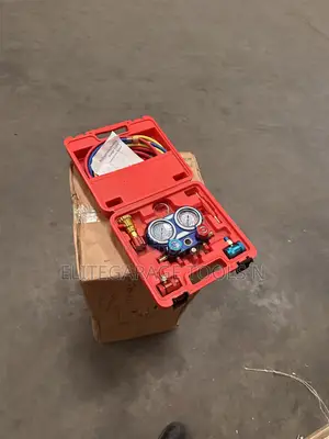 High Quality Refrigerant Double Gauge Valve/AC Meter