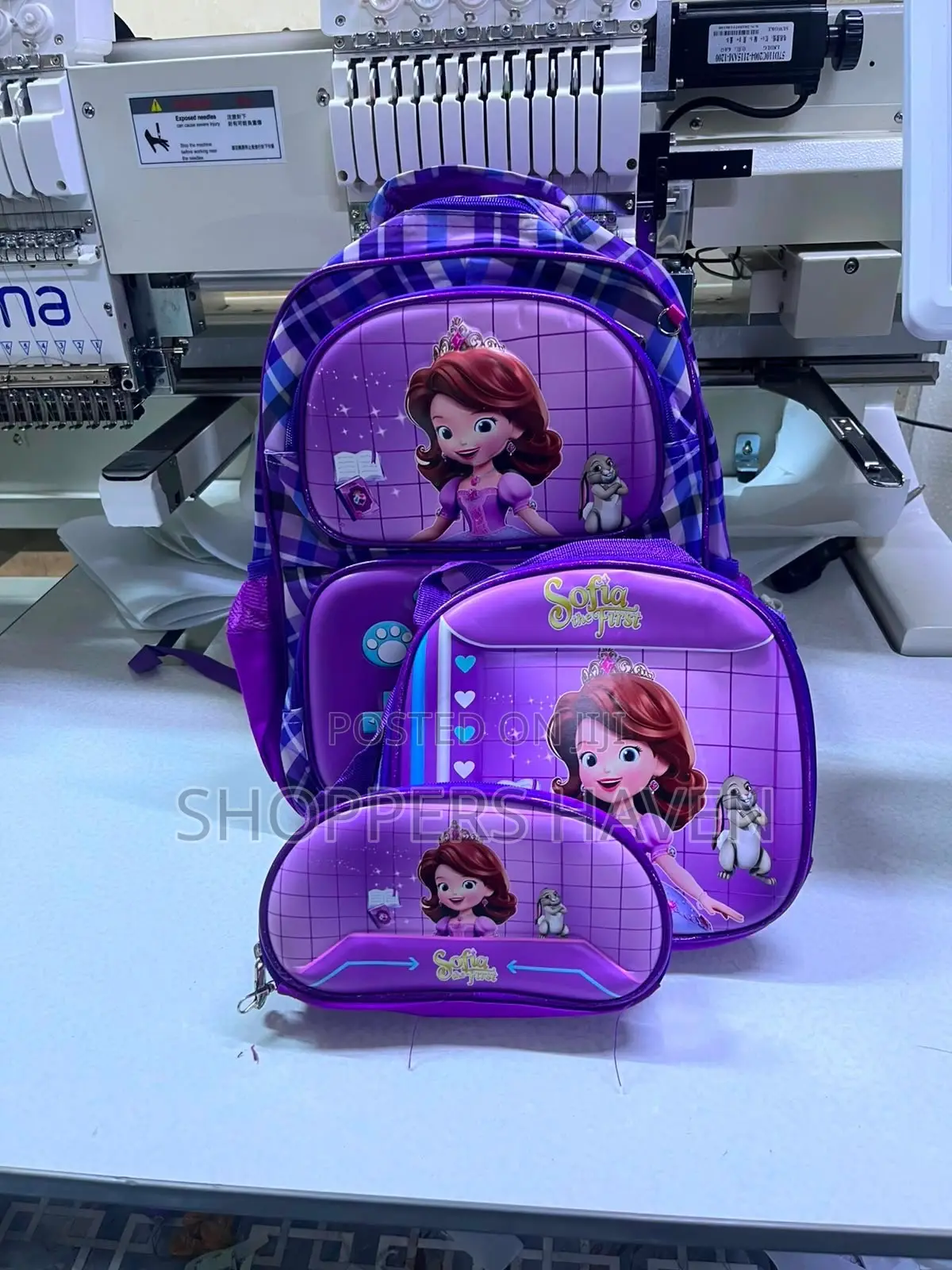 3 in 1 Cartoon Themed Backpack