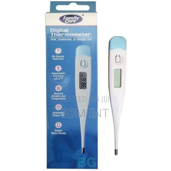 Digital Thermometer With Beeper