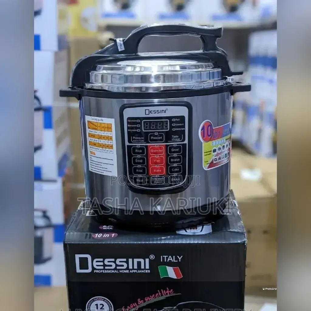 Electric Dessini Pressure Cooker 6 L