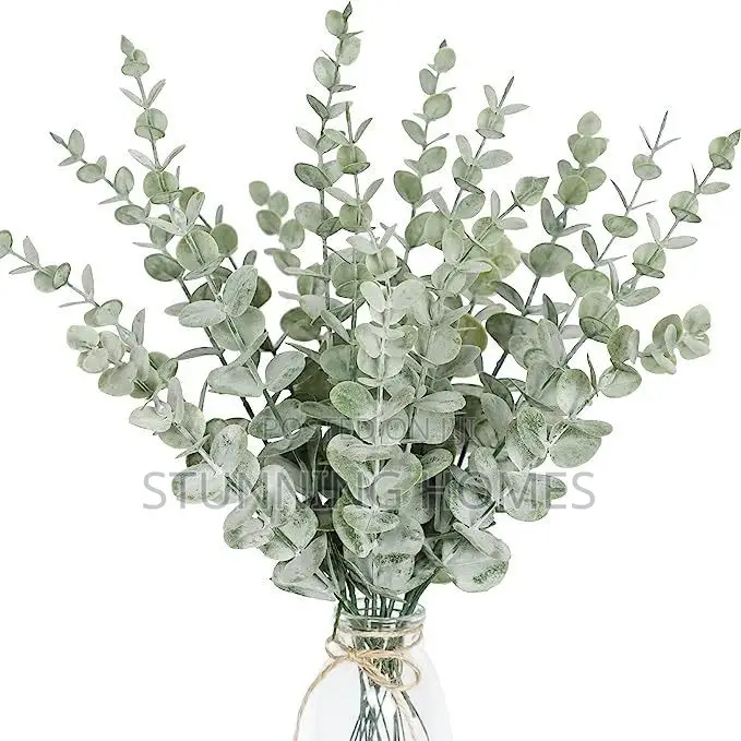 10 Stems Artificial Eucalyptus