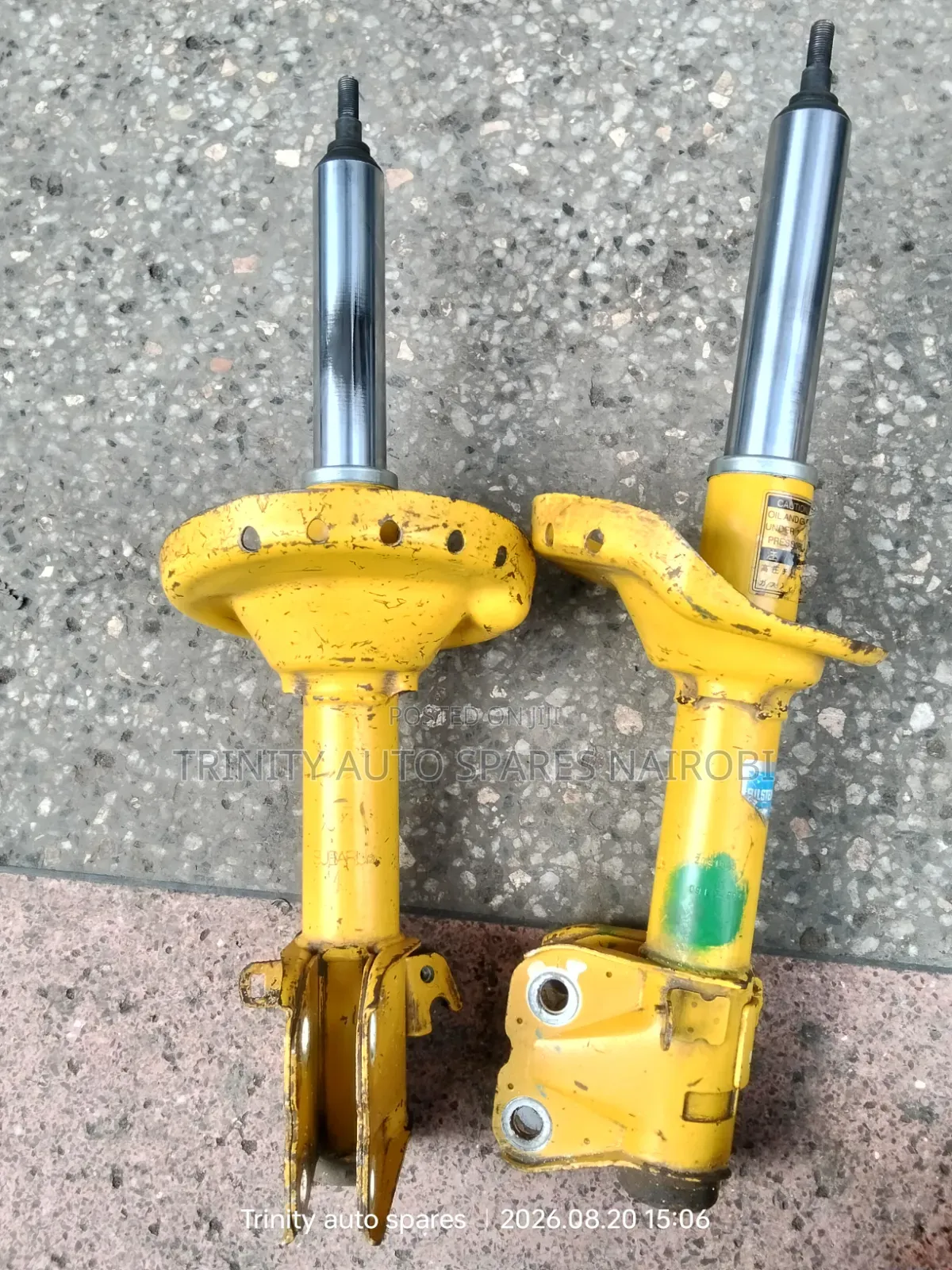 Original Bilstein Ex Japan Subaru Outback BR9 Front Shock Absorbers
