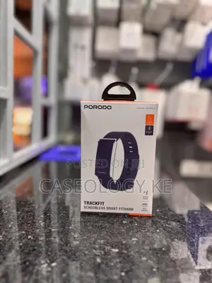 Porodo Trackfit Screenless Smart Fitband (Blue)