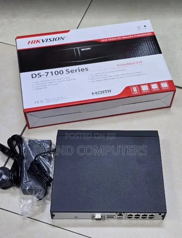 Hikvision 8 Channel Network Video Recorder 7108 N1-Q1/8p/M NVR