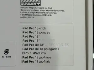 Magic Keyboard for iPad Pro 13‐inch (M4 and M5) Black