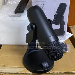 Voice Cancellation Crystal-Clear Sound Quality Podcast/Table Mic