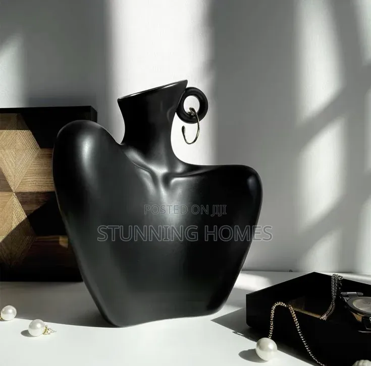  Black Statement Female Body Vase