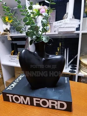  Black Statement Female Body Vase