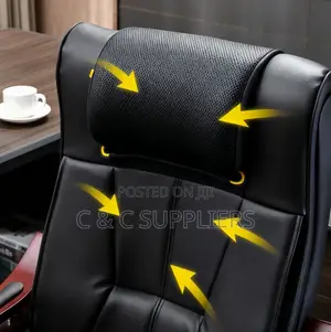 Ergonomic Leather Office Chair