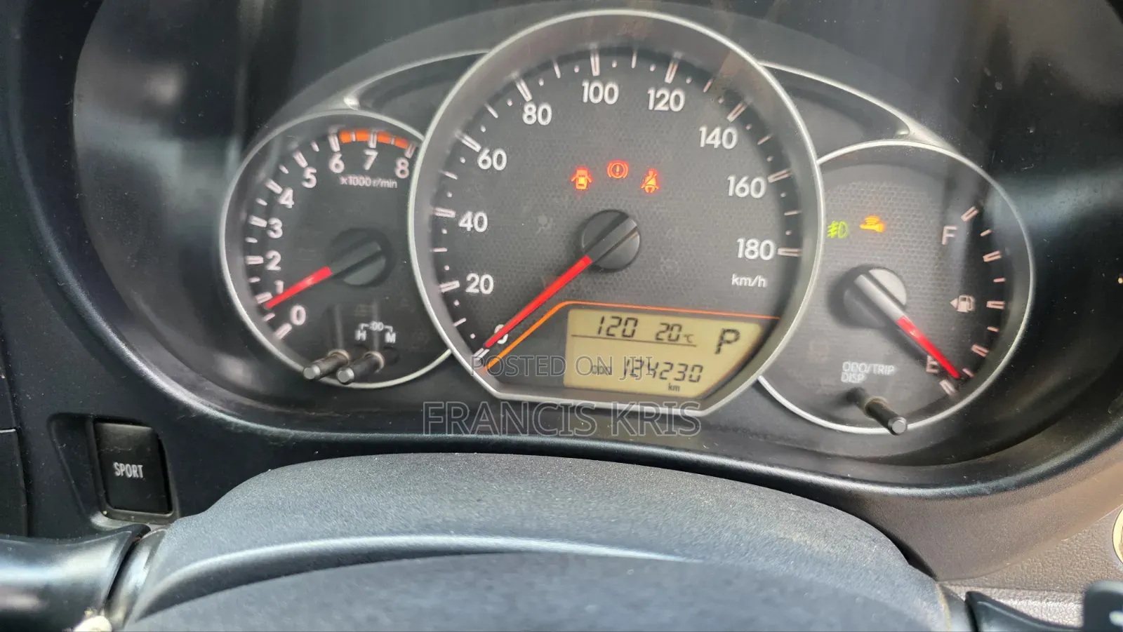 Subaru Trezia 2014 Silver