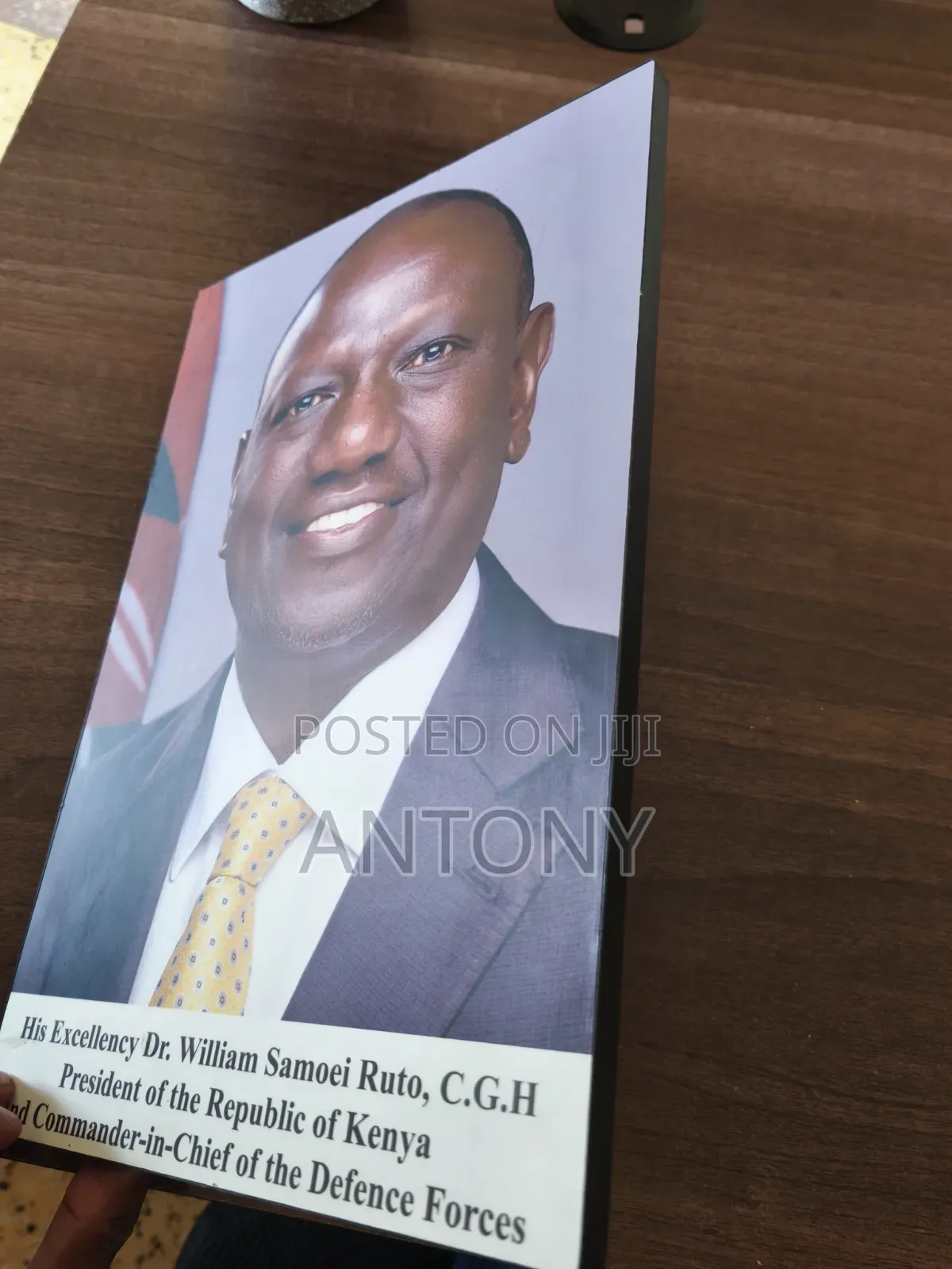 President Portrait Kenya for Business Premises